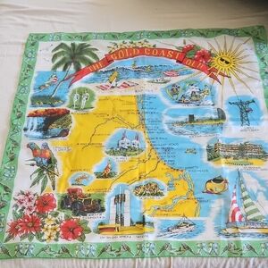 Gold Coast Map Scarf